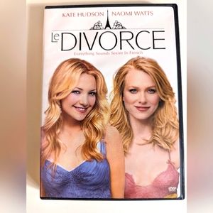 3/$10 Le Divorce movie on DVD